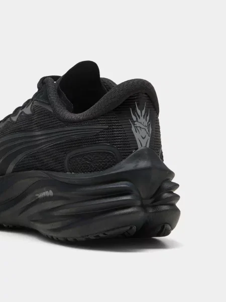 Широкие кроссовки для бега Puma черные
