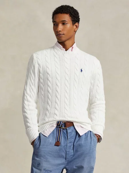 Polo Ralph Lauren Pulover Driver' alb