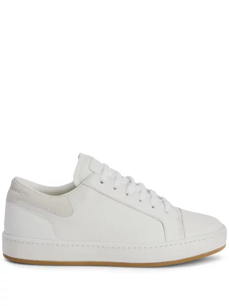 Sneakerși Giuseppe Zanotti din piele alb