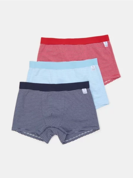 Sinsay Bokserki Classic 3 pack wielobarwny