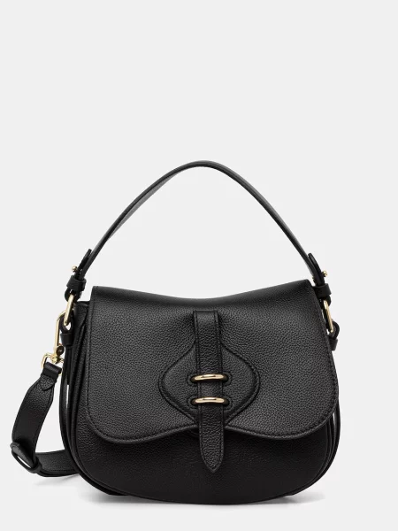 Geanta crossbody Coccinelle din piele negru