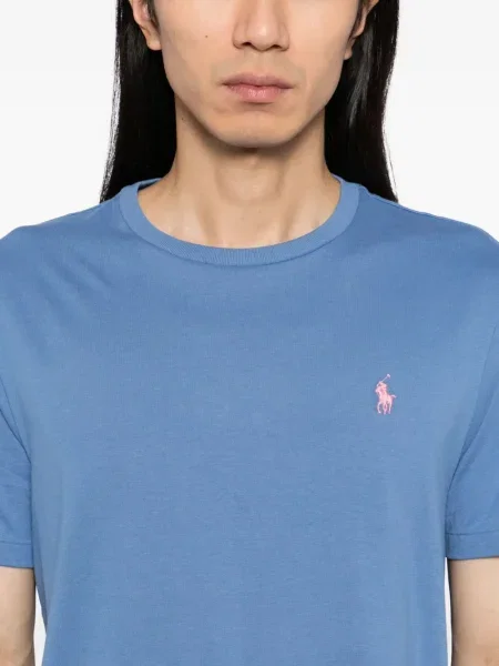 Jersey kerek nyakú melegítő felső Polo Ralph Lauren fehér