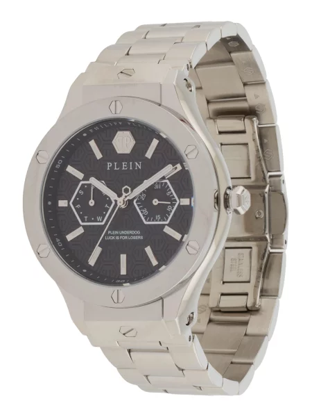 Philipp Plein Analogové hodinky stříbrná