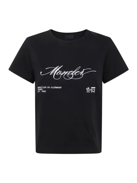 Koszulka Moncler czarna