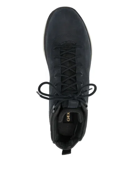 Botine Geox din piele albastru