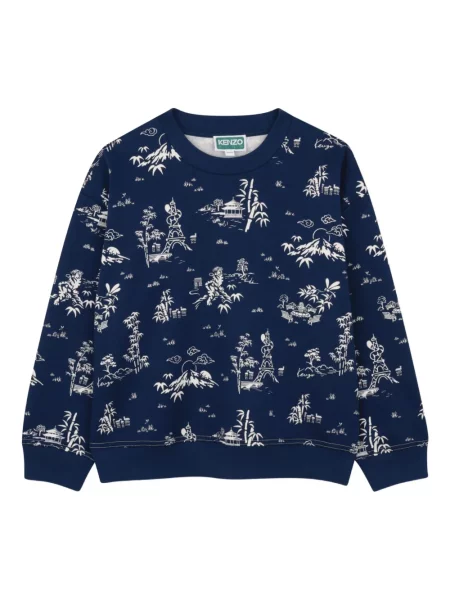 Bluza dziecięca Kenzo niebieska