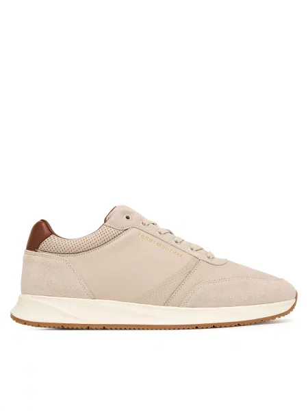 Superge Tommy Hilfiger Dressy Runner Svetlo bež