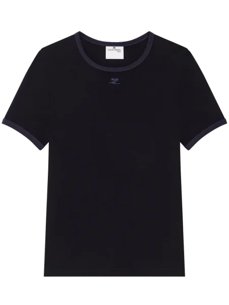 Tricou Courreges negru