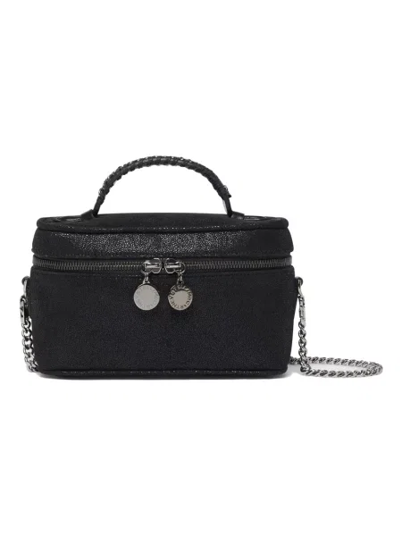Shopperka Stella Mccartney zamszowa czarna