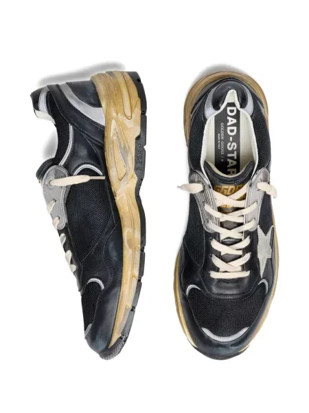 Мрежести маратонки Golden Goose черно