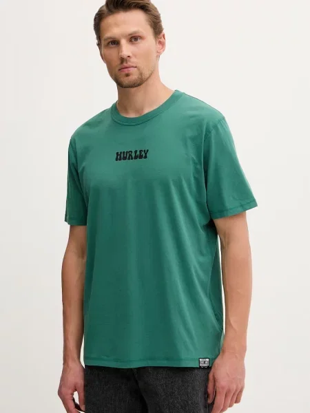 Hurley t-shirt zielona
