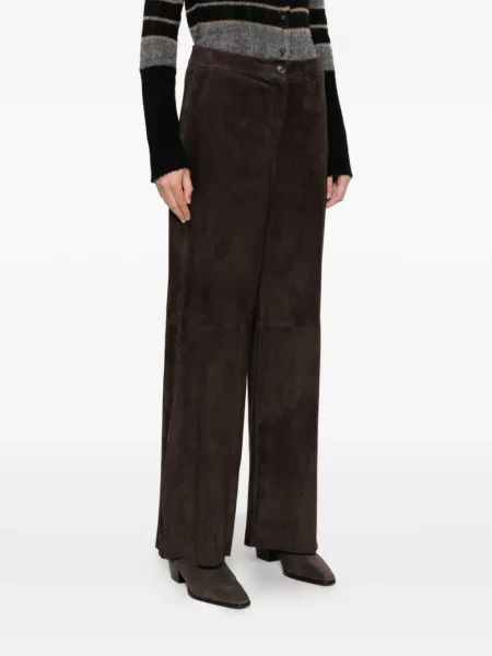 Pantaloni Via Masini 80 maro