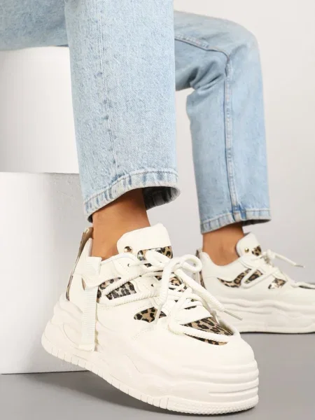 Sneakers Mailienne Imprimeu leopard