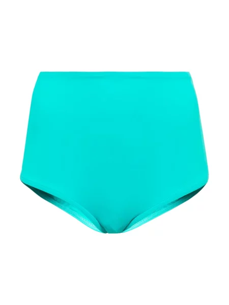 Bikini Karla Colletto z visokim pasom modra