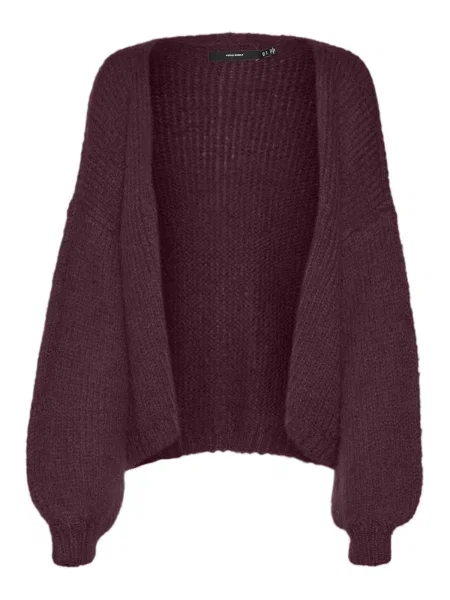 VERO MODA Geacă tricotată VMMaybe purpuriu