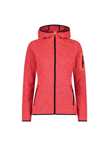 Bluza Polarowa CMP CIEPŁA Pomarańczowy czerwona