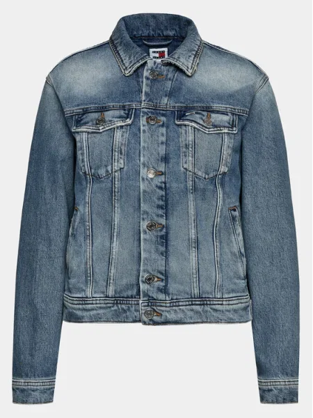 Tommy Jeans Geacă de blugi albastru