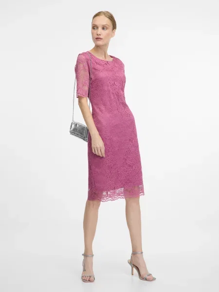 Rochie Orsay din dantelă gri