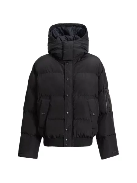 Geanta de piele Balmain negru