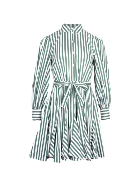 Rochie tip cămașă Maje verde