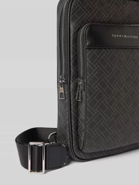 Tommy Hilfiger plecak z imitacji skóry czarny