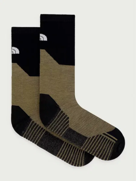 The North Face športne nogavice Hiking Crew zelena