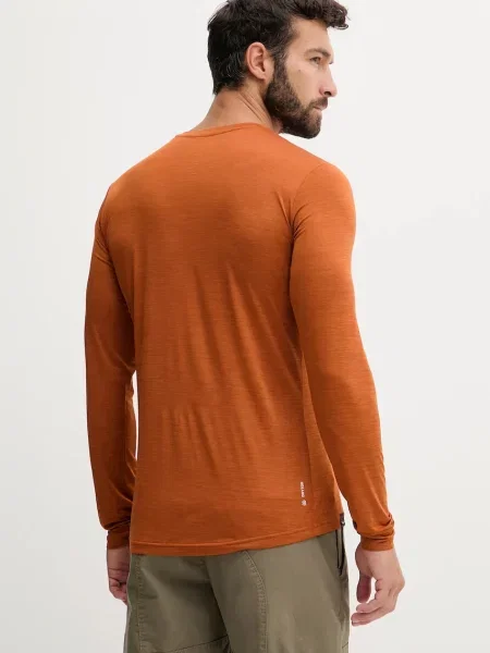 Salewa longsleeve sportowy Puez Melange pomarańczowa