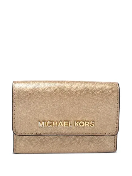Portofel Michael Kors din piele auriu