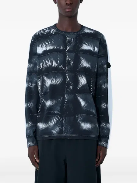 Tricou Moncler cu imagine negru
