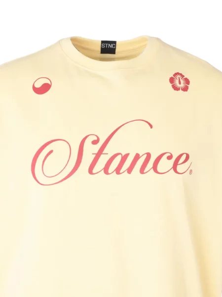 Tricou Stance cu imagine galben