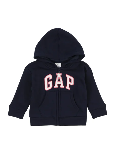 GAP Hanorac bleumarin / corai alb
