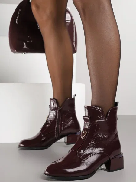 Botine Nuneffa Bordo