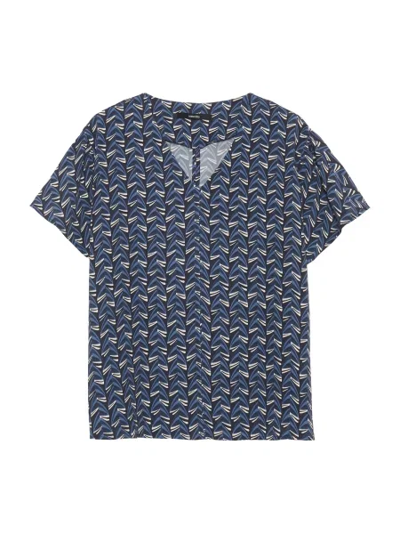 Someday Bluză Zorma bleumarin / crem / noapte albastru