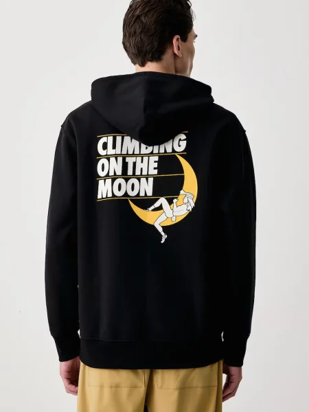La Sportiva hanorac cu glugă pentru bărbați cu Moon Rock negru