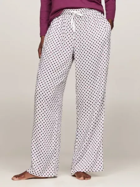 Tommy Hilfiger Pantaloni de pijama alb