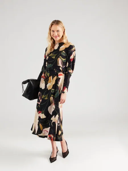 Ted Baker Rochie LAWRIA crem / roz eozină / roșu negru