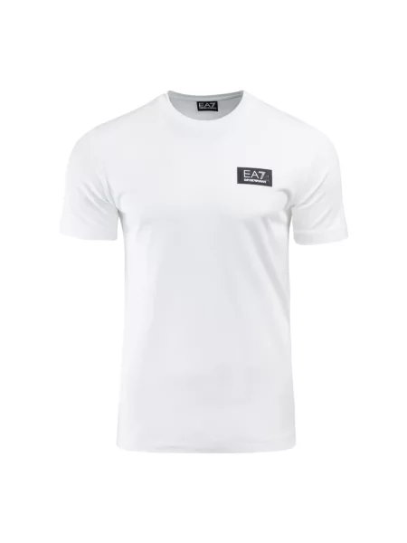Koszulka Emporio Armani Ea7 z modalu biała