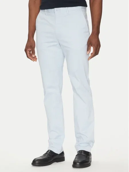 Tommy Hilfiger Pantaloni chino Deton celest albastru