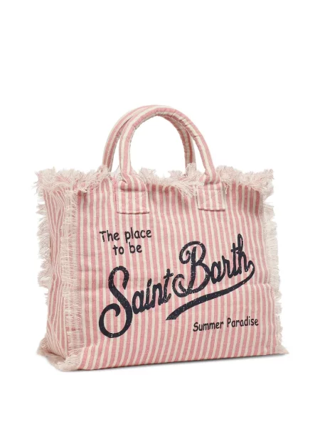 Geantă shopper Mc2 Saint Barth roz