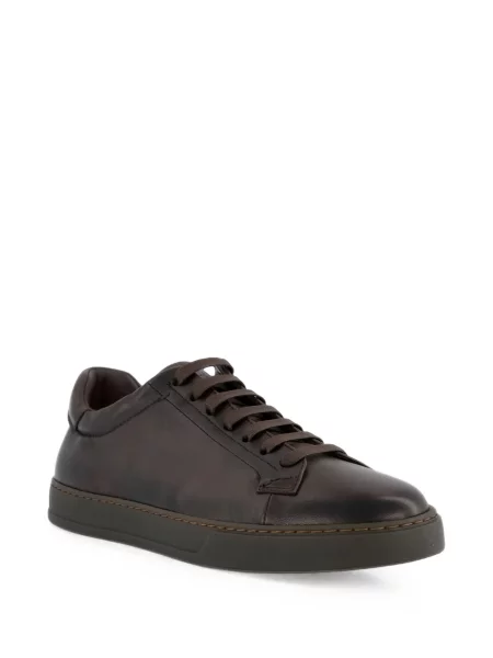 Sneakerși Doucal's din piele maro