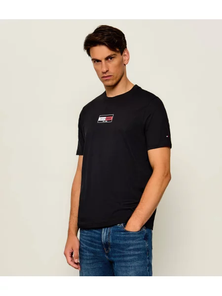 Tommy Hilfiger Tricou Brand Love negru
