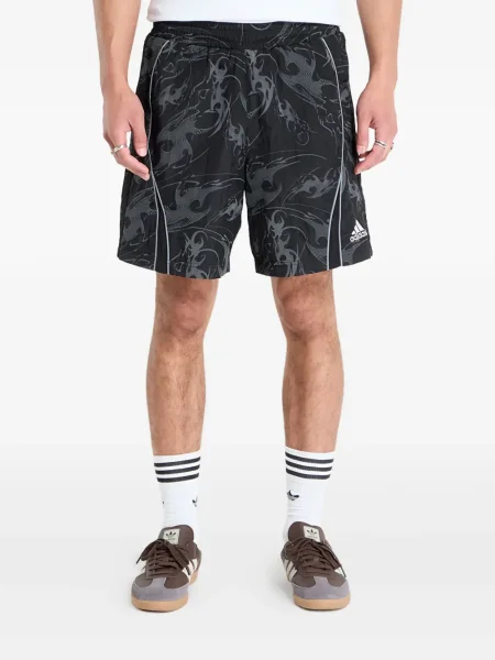 Top sport Adidas cu dungi de catifea cord tenis albastru