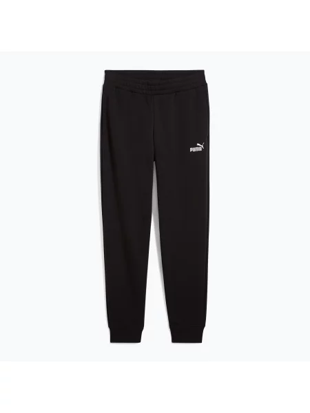 Spodnie dresowe z małym logo ESS PUMA Black czarne