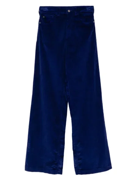 Pantaloni Emporio Armani albastru