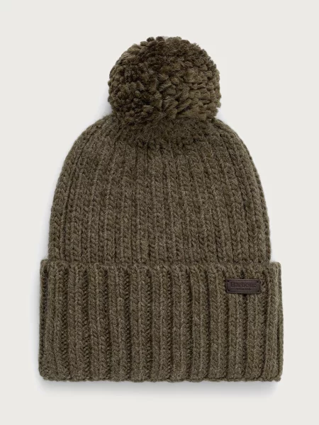 Barbour Kelson Pom căciulă cu pompon din amestec de lână pentru bărbați