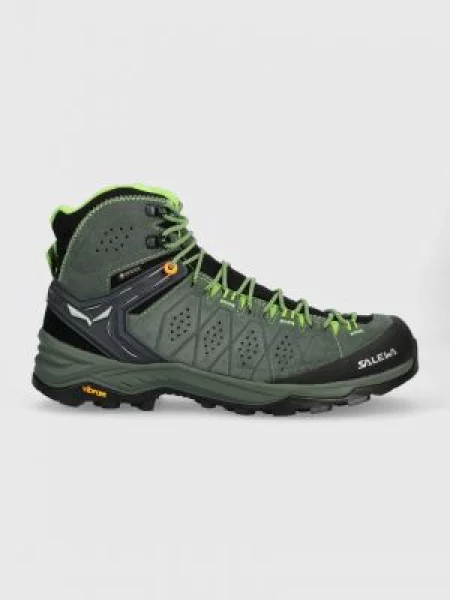 Обувки Salewa Alp Trainer 2 Mid GTX с изолация зелено