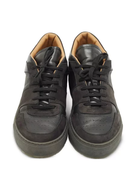 Sneakerși Common Projects din piele negru