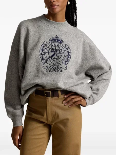 Φούτερ Polo Ralph Lauren με κέντημα γκρι