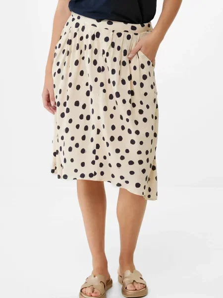 Спідниця Mexx в горошок бежева