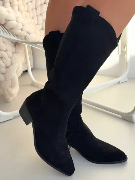 Botine Boto cowboy negru